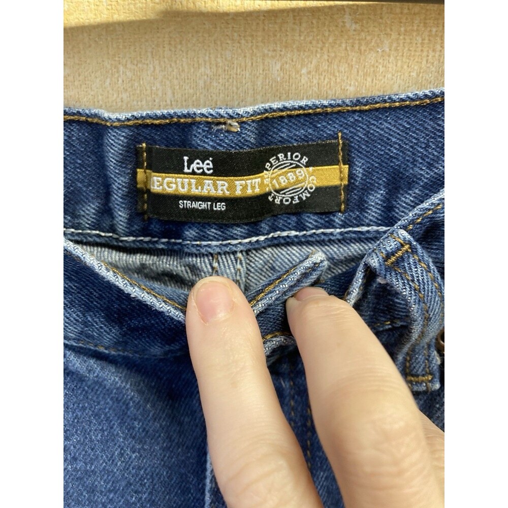 Lee Men's Straight Jeans - 36x34 - Picture 2 of 4